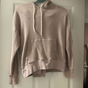 GAP Maternity Beige Waffle Knit jogger set